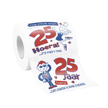 Toiletpapier 25 Jaar