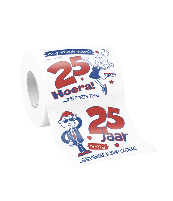 Toiletpapier 25 Jaar