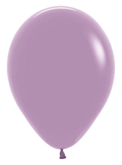 Ballonnen Pastel Dusk Lavender 30cm 50st