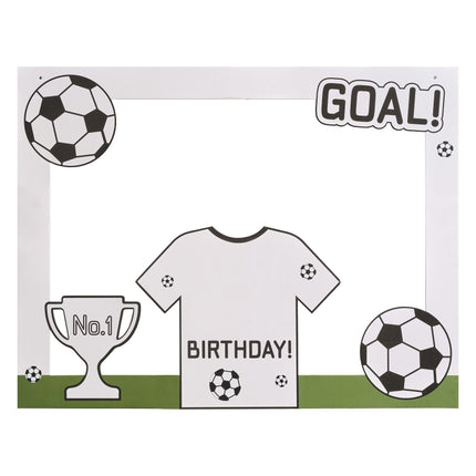 Voetbal Photobooth Frame 64cm