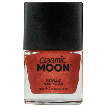 Cosmic Moon Metallic Nail Polish Red 14ml