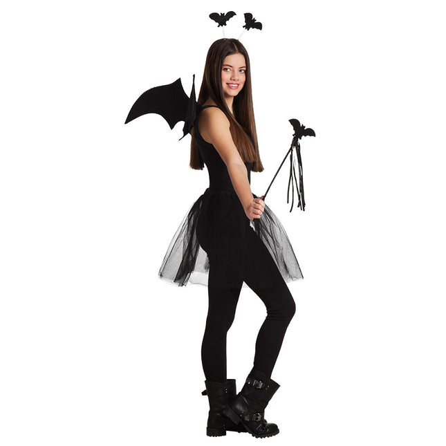 Halloween Set Vleermuis 4 delig