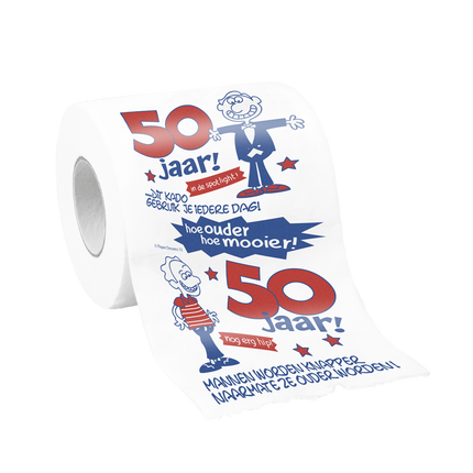 Toiletpapier 50 Jaar Man