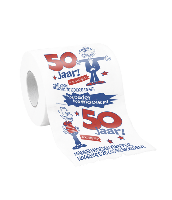 Toiletpapier 50 Jaar Man