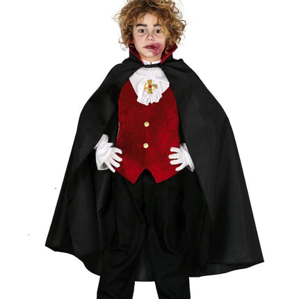 Halloween Vampier Cape Kind 90cm