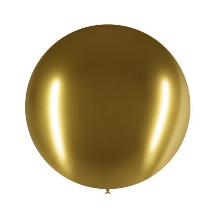 Gouden Reuze Ballon Chroom 60cm