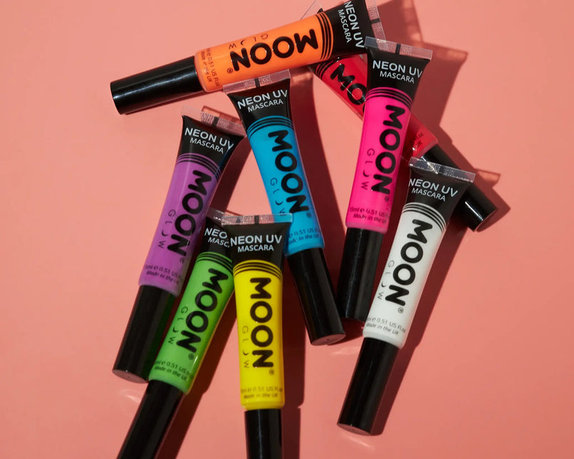 Moon Glow Neon UV Mascara Intense Pink 15ml