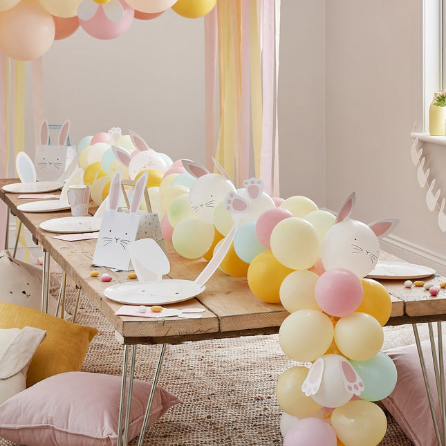 Pasen Tafeldecoratie Ballonslinger Pastel