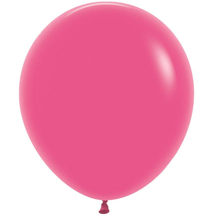 Ballonnen Fuchsia 45cm 25st