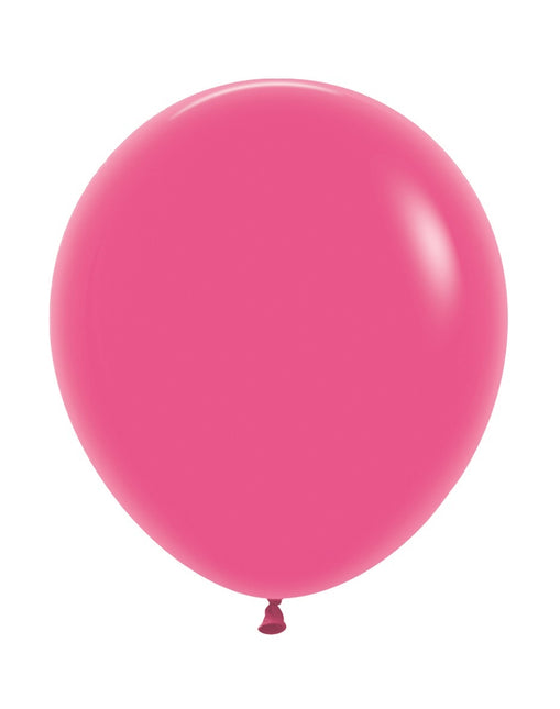 Ballonnen Fuchsia 45cm 25st