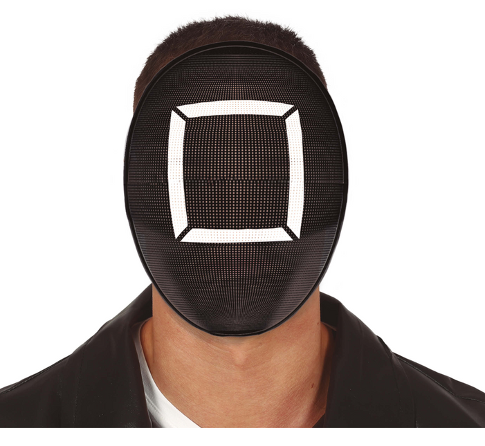 Masker Vierkant Zwart