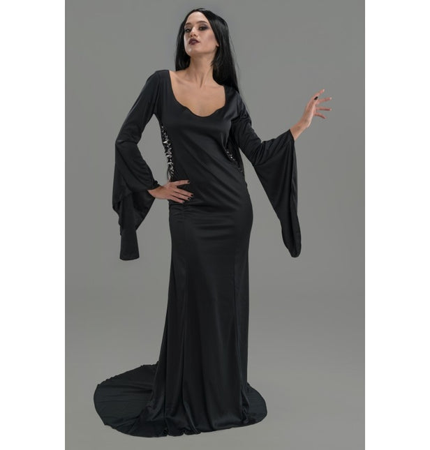 Kostuum Wednesday Morticia Jurk