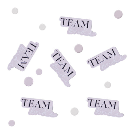 Bruiloft Tafelconfetti Team Bride 14g