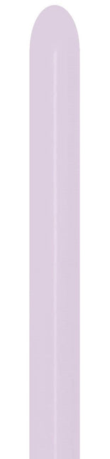 Modelleerballonnen Nozzle Up Pastel Matte Lilac 5cm 152cm 50st