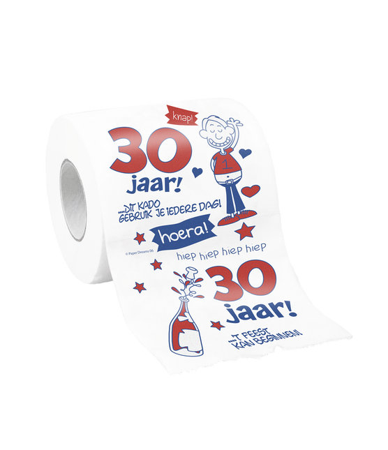 Toiletpapier 30 Jaar Man
