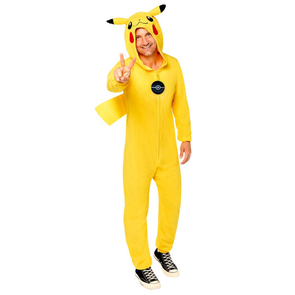 Volwassenen Kostuum Pokemon Pikachu Suit