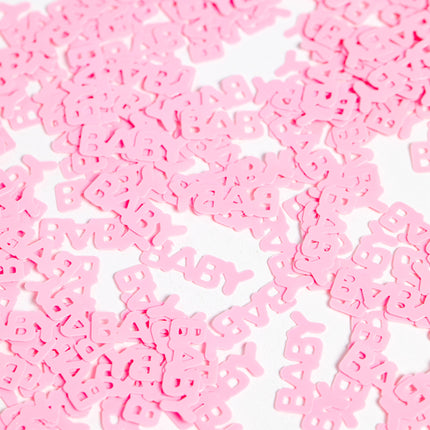 Tafelconfetti Baby Roze