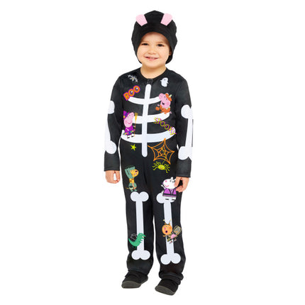 Kind Kostuum Peppa Skeleton