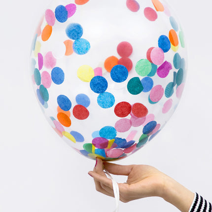 Confetti Ballonnen 30cm 6st