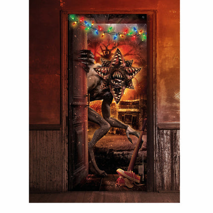 Halloween Wanddecoratie Poster Monster 1,8m