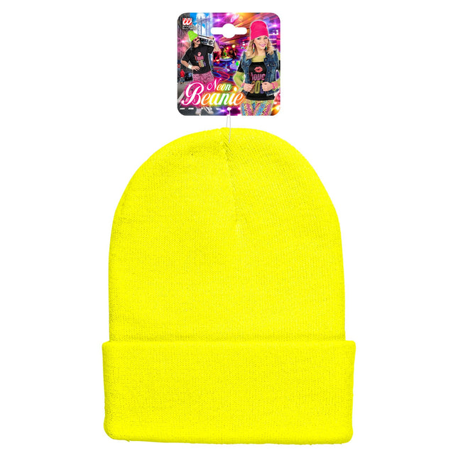 Beanie Neon Geel