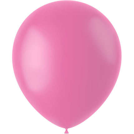 Roze Ballonnen Rosey Pink 33cm 10st