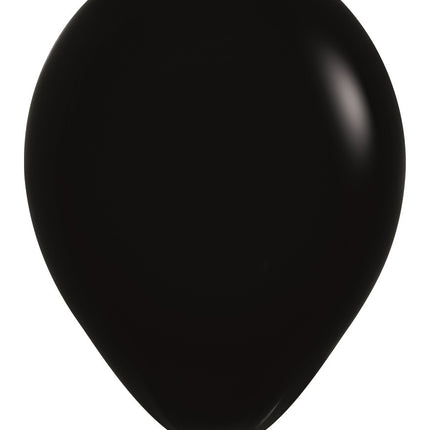 Ballonnen Black 30cm 12st