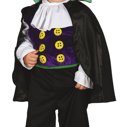 Vampier Halloween Kostuum Baby Zwart