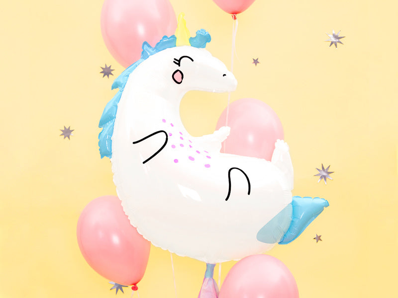 Helium Ballon Unicorn Leeg 75cm