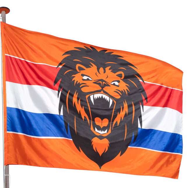 Gevelvlag Brullende Leeuw Xxl 3m