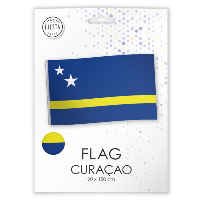 Vlag Curacao 1,5m