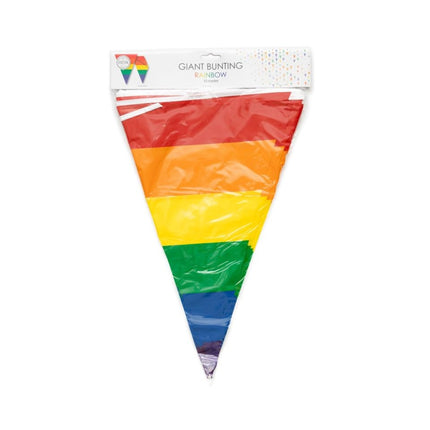 Regenboog Slinger 45Cm Vlaggen 10m