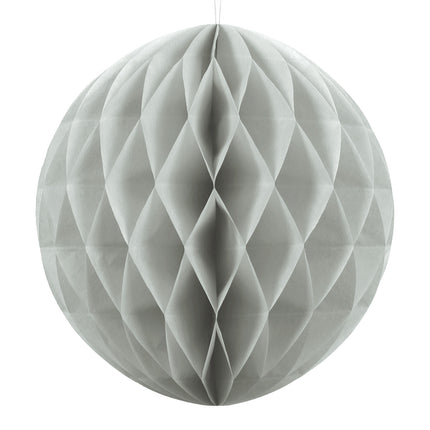 Honeycomb Bal Lichtgrijs 30cm