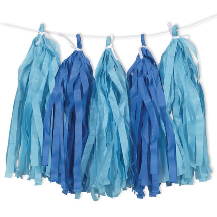 Tassel Slinger Blauw 2,7m