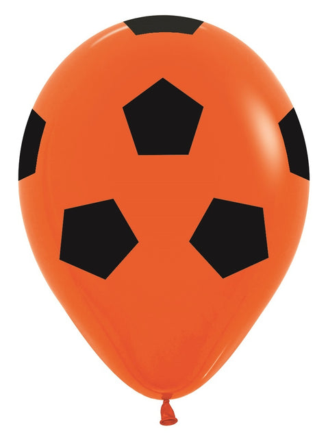 Ballonnen Soccerball Mix 30cm 25st