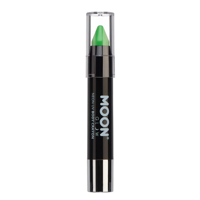 Moon Glow Intense Neon UV Body Crayons Intense Green 3.2g