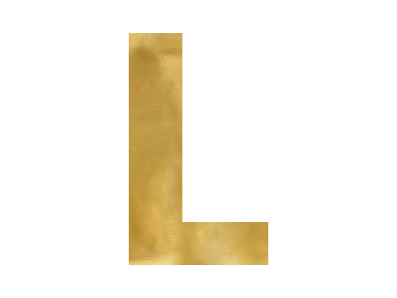 Spiegelletter L Goud 60cm