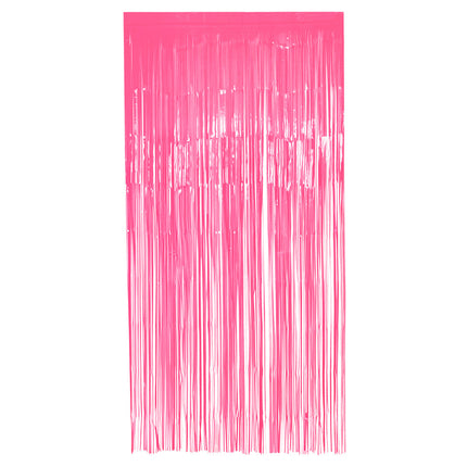 Neon Roze Deurgordijn 2m