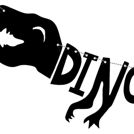 Dino Party Letterslinger 90cm