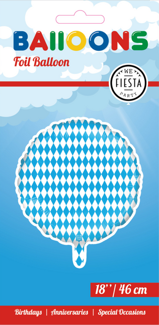 Oktoberfest Helium Ballon Bavaria Leeg 45cm