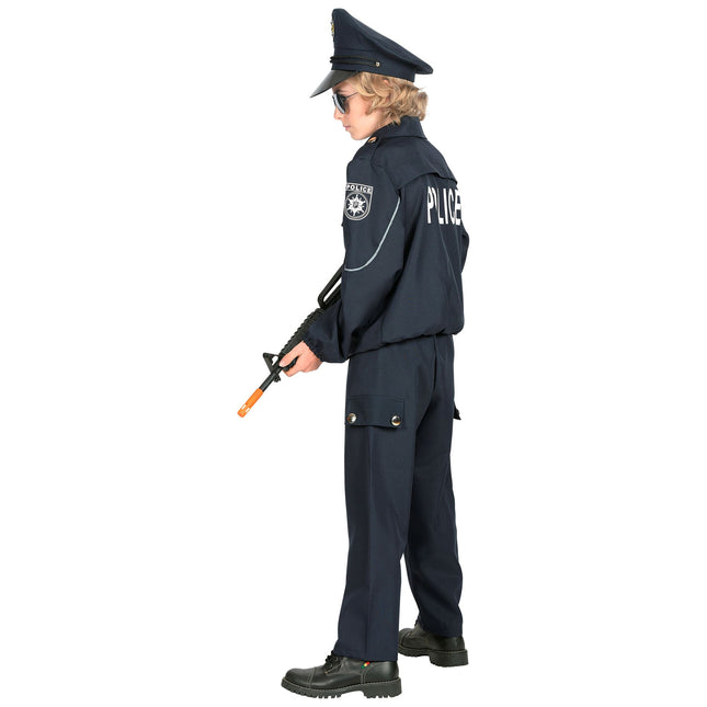 Politie Kostuum Jongen 3 delig