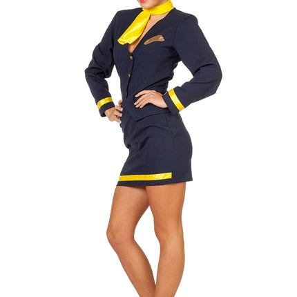 Stewardess Pakje Blauw