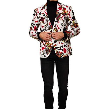 Casino Speelkaarten Blazer Heren OppoSuits