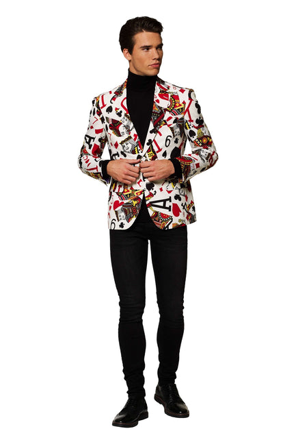 Casino Speelkaarten Blazer Heren OppoSuits