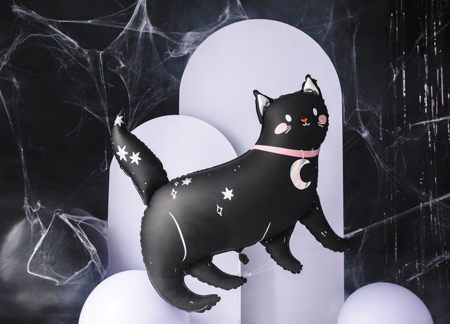 Halloween Helium Ballon Kat Leeg 95cm