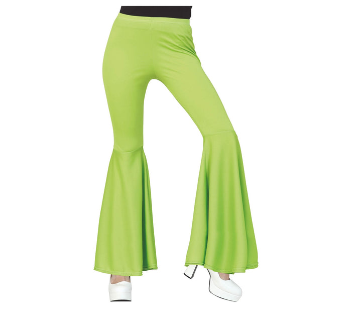 Disco 70S Broek Groen Dames