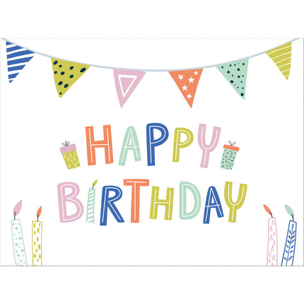 Happy Birthday Placemats Eco 6st