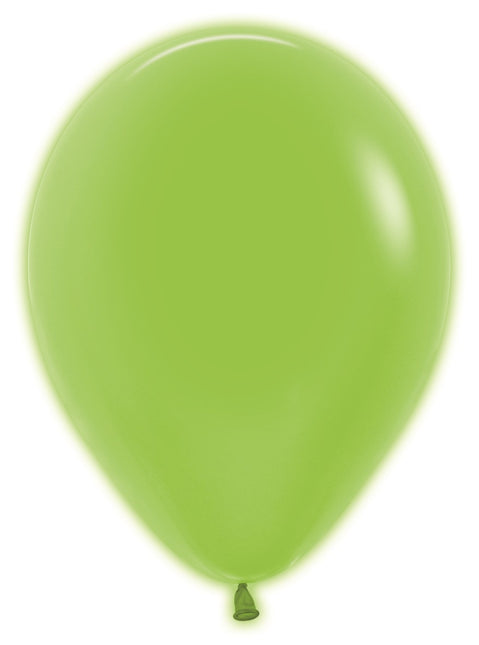 Ballonnen Neon Green 30cm 50st