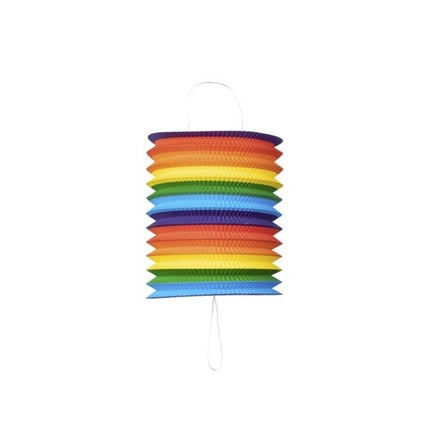 Regenboog Lampion 16cm