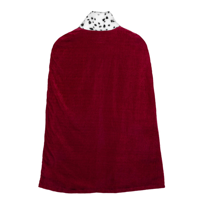 Koningsmantel Kind Bordeaux Rood 90cm